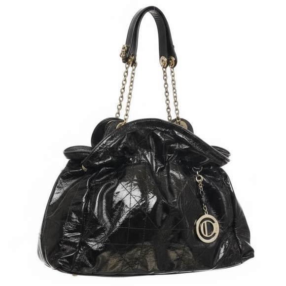 Dior Handbags - Dior Black Cannage Le Trente Hobo